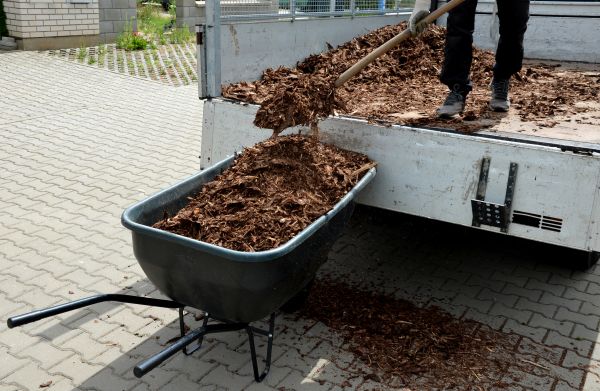 Bulk Mulch Delivery in Plano