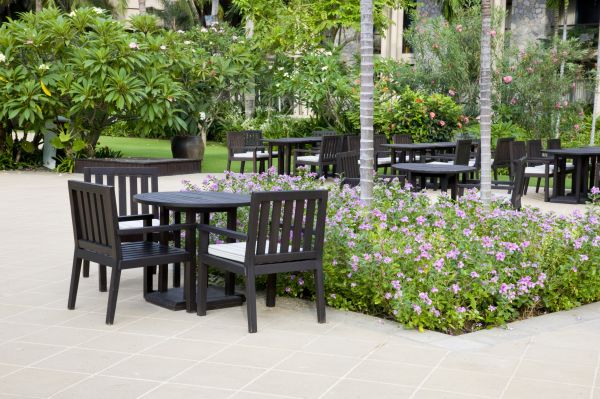 Courtyard Landscaping in Plano