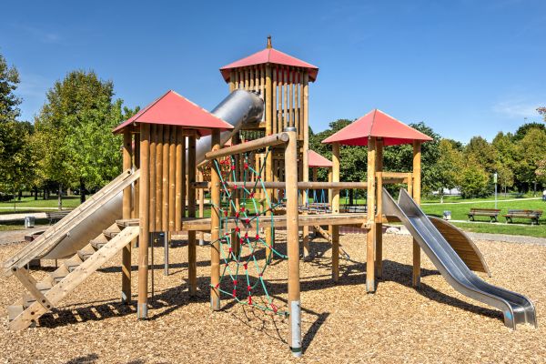 Playground Mulching Service in Plano