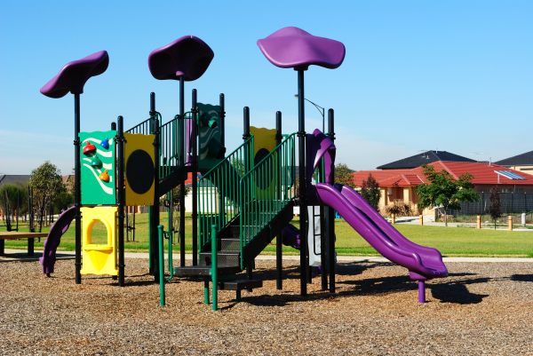 Playground Mulch Removal in Plano