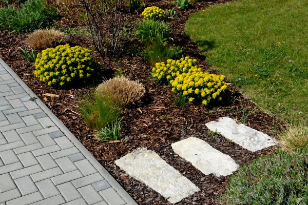 Garden Mulch Installation in Plano