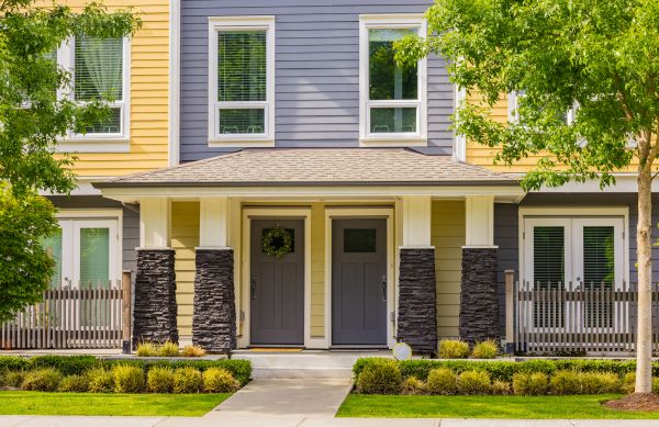 Townhouse Landscaping in Plano