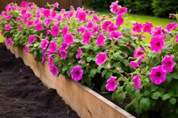 Raised Flower Bed Installation in Plano