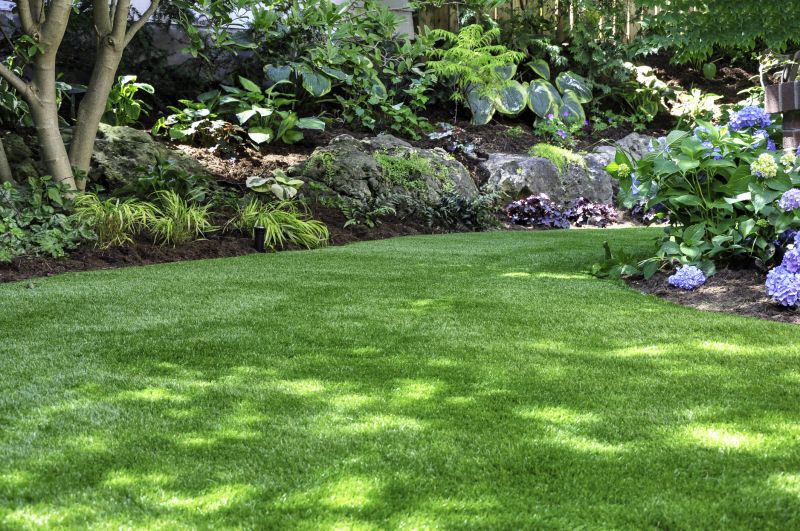 Completed Landscape with Lawn